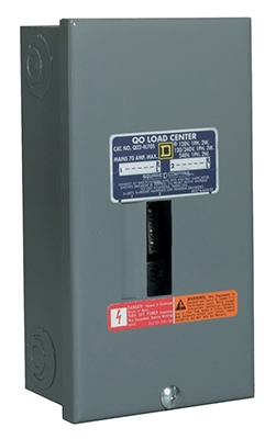 QO 70-Amp Main Lug Load Center