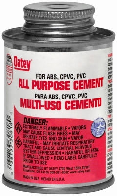 All-Purpose Solvent Cement, Clear, 16-oz.