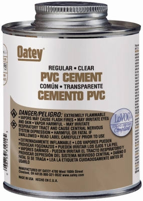 16-oz. Clear PVC Pipe Cement