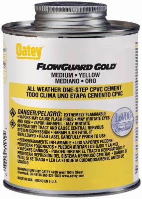 8-oz. Flowguard Gold CPVC Yellow Cement