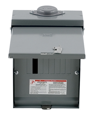 QO 100-Amp Rainproof Main Lug Load Center