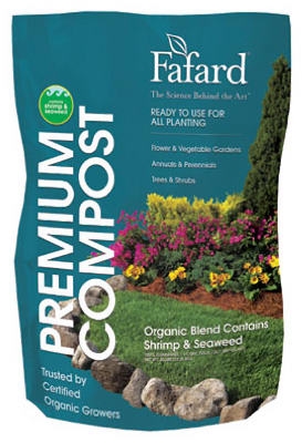 Premium Natural & Organic Compost, 1-Cu. Ft.