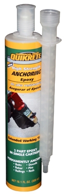 High-Strength Anchoring Epoxy, 8.6-oz.