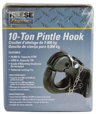 Pintle Hook, 10-Ton
