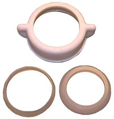 PVC Slip Joint Nut & Washers, 1.25 or 1.5-In. O.D.