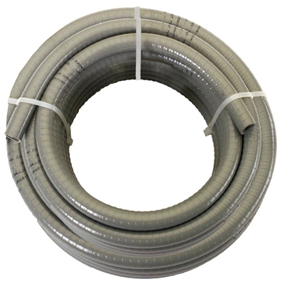 Sealtite Conduit, Non-Metallic, Flexible, Gray, 3/4-In. x 100-Ft.