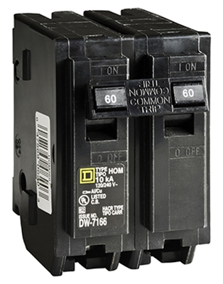 Homeline 60-Amp Double-Pole Circuit Breaker