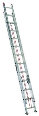 24-Ft. Extension Ladder, Aluminum, Type III, 200-Lb. Duty Rating