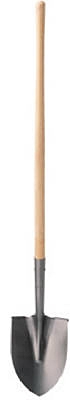 Long-Handle Round-Point Shovel