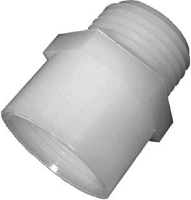 Pipe Fitting, Nylon Adapter Fitting, 3/4 MGH x 3/4-In. FPT