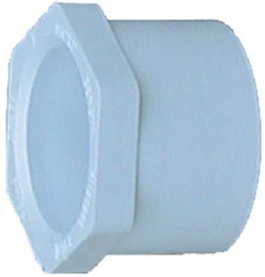 Reducer Bushing, White, 3/4 x 1/2-In.