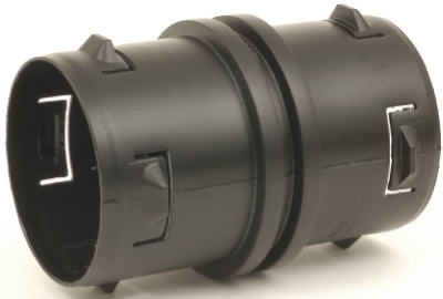 Poly Internal Drain Tube Coupling, 4-in.