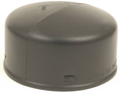 Poly Snap Drain Tube End Cap, 4-In.