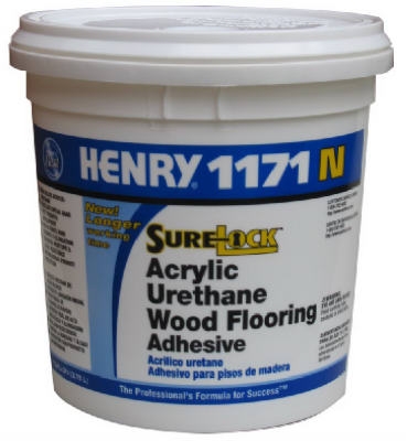 1171 Acrylic Urethane Wood Flooring Adhesive, 1-Gal.