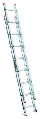 16-Ft. Extension Ladder, Aluminum, Type III, 200-Lb. Duty Rating