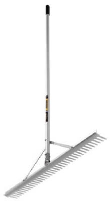 Landscape Rake, Aluminum, 35-In.