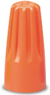 Wire Connector, Twist-On, 22-14 AWG, Orange, 12-Pk.