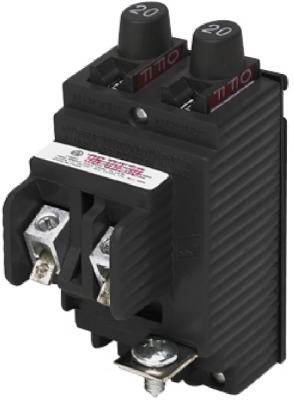 Circuit Breaker, 15A 120V Twin Single Pole