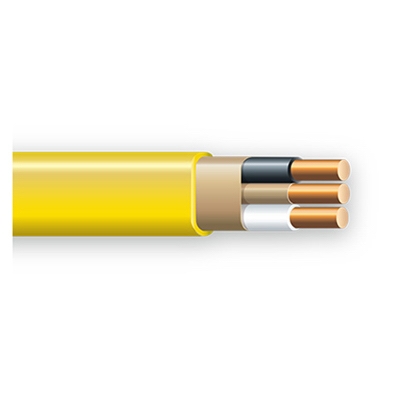 Non-Metallic Sheathed Cable With Ground, 12/2, 400-Ft.