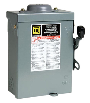 30-Amp Outdoor Safety Switch