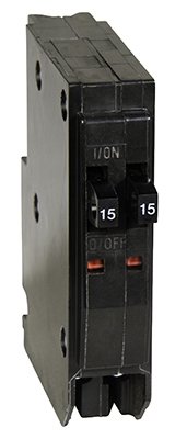 QOT 15-Amp Single-Pole Tandem Circuit Breaker