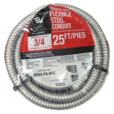 Reduced Wall Steel Conduit, 3/4-In. x 25-Ft. Coil