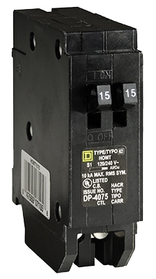 Homeline 15-Amp Single-Pole Tandem Circuit Breaker