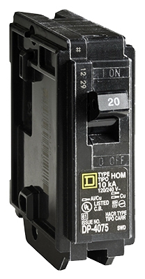 Homeline 20-Amp Single-Pole Circuit Breaker