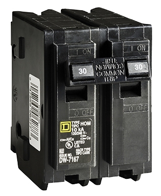 Homeline 30-Amp Double-Pole Circuit Breaker