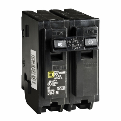 Homeline 60-Amp Double-Pole Circuit Breaker