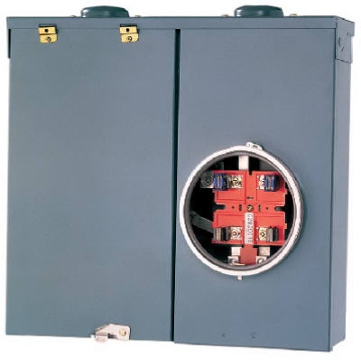 100-Amp Meter Socket Load Center