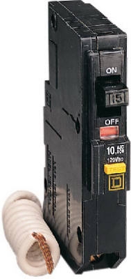 QO 15-Amp Single-Pole Ground Fault Circuit Breaker