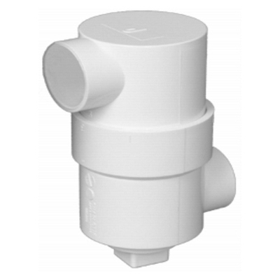 Pipe Fitting, PVC Drum Tap, 3 x 6 x 1-1/2-In.