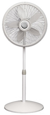 18-Inch Adjustable Oscillating Pedestal Fan