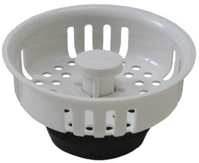 Basket Sink Strainer, 3.5-In.