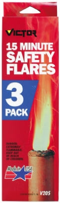 Emergency Flares, 15-Min., 3-Pk.
