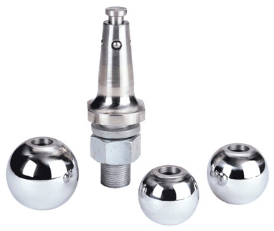 Interchangeable Hitch Ball System, Chrome