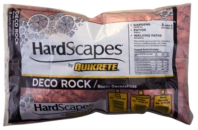 Decorative Red Rock Graded Stone, .5-Cu. Ft.