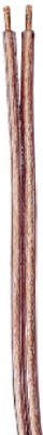 Speaker Wire, Clear, Polarized, Spooled, 18/2, 500-Ft.