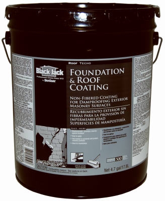4.75-Gallon Non Fibered Roof & Foundation Coating