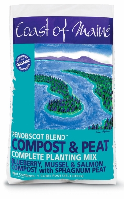 Compost & Peat Planting Mix, Penobscot Blend, 1-Cu. Ft.