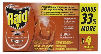 Concentrated Foggers, 1.5-oz., 4-Pk.