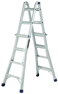 22-Ft. Multi-Purpose Ladder, Aluminum, Type IA, 300-Lb. Duty Rating