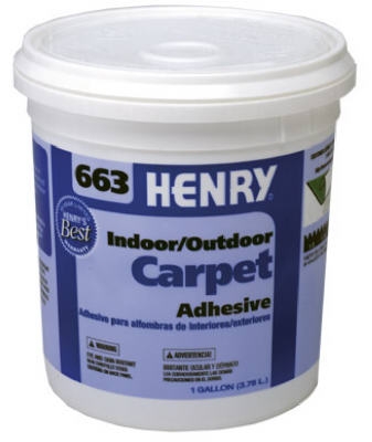 663 Outdoor Carpet Adhesive, 1-Gal.