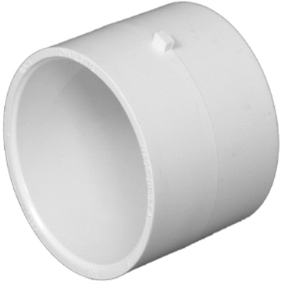 Pipe Fitting, PVC DWV Repair Coupling, 3-In.