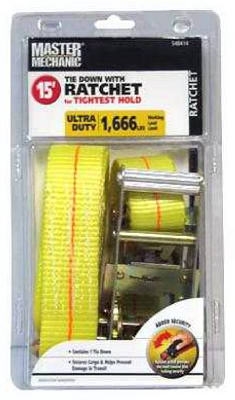 1-1/2 Inch x 15-Ft. Ratchet Tie-Down