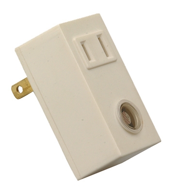Light Control With Photocell Sensor, Plug-In, Indoor