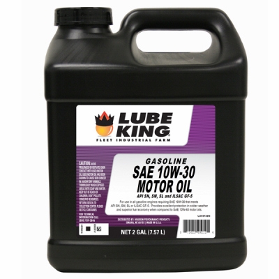 Gasoline Engine Oil, 10W30, 2-Gal.