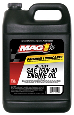 15W40 Diesel Oil, High Detergency, 1-Gal.