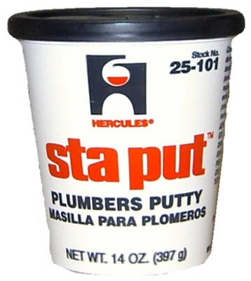 Hercules 14-oz. Sta-Put Plumber's Putty